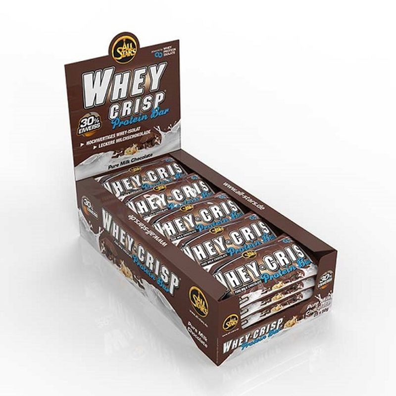 All Stars Whey Crisp Bar 50g 25x display * NEW