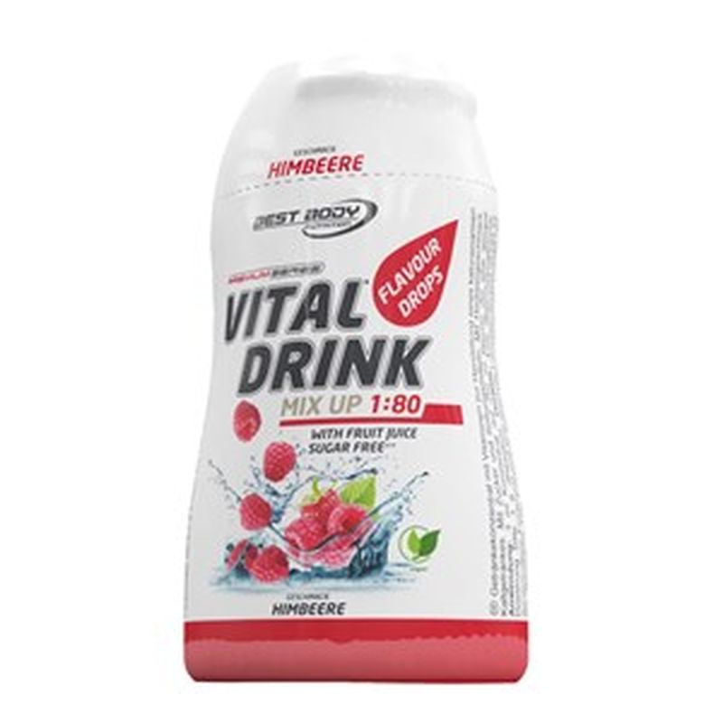 Best Body Vital Drink Flavor Drops 1:80 - 48ml squeeze bottle