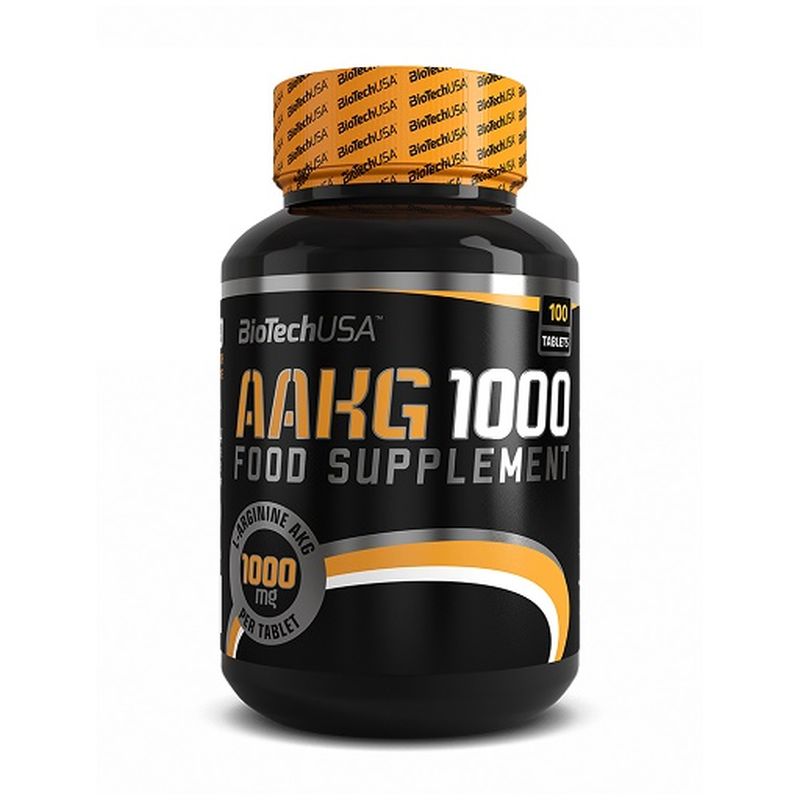 BioTech AAKG 1000mg 100 tabs.