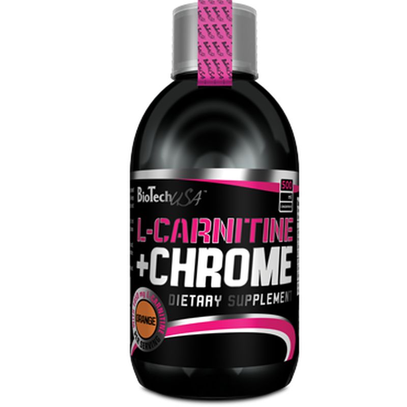 BioTech L-Carnitine + Chrome Liquid Concentrate 500ml