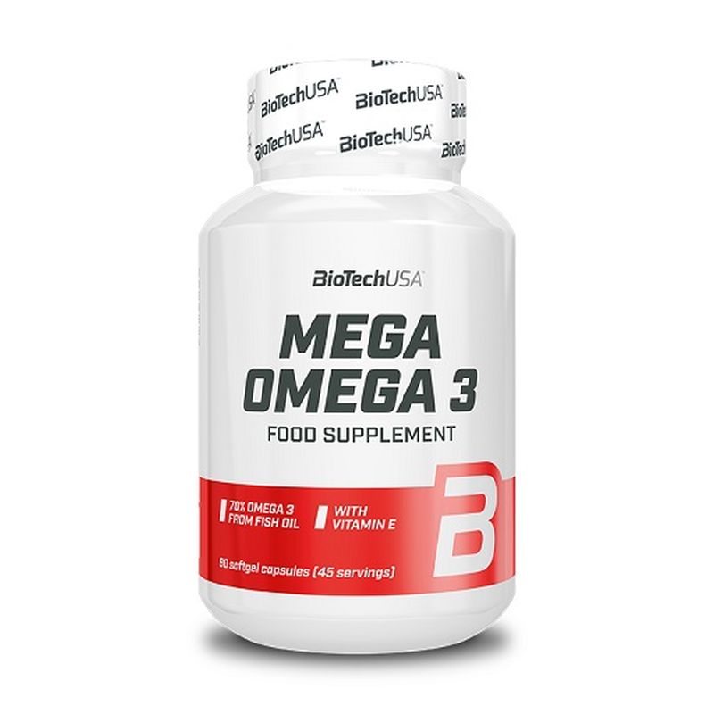 BioTech Mega Omega 3 90 capsules