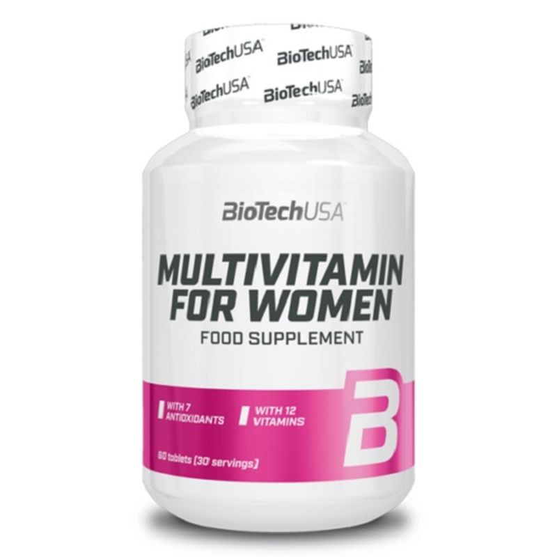 BioTech multivitamin for women 60 tablets.