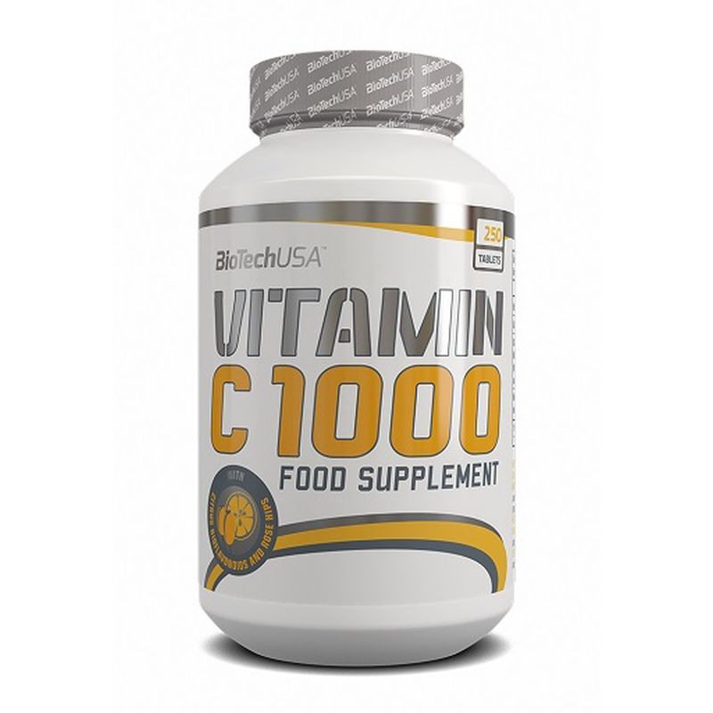 BioTech Vitamin C 1000 - 250 tablets.