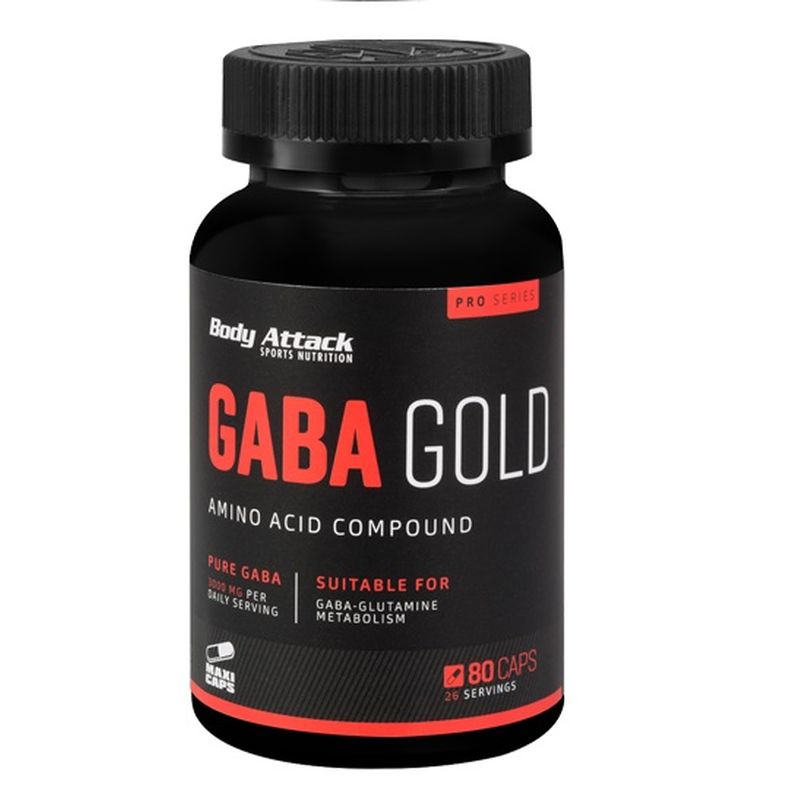 Body Attack Gaba 80 gold capsule