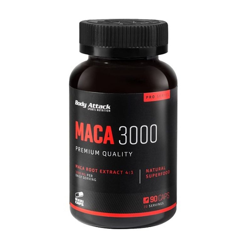 Body Attack Maca 3000 90 Caps