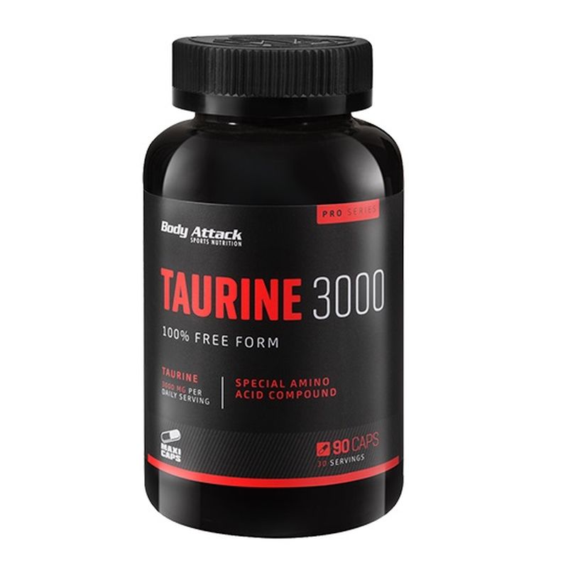 Body Attack Taurine 3000-90 Caps