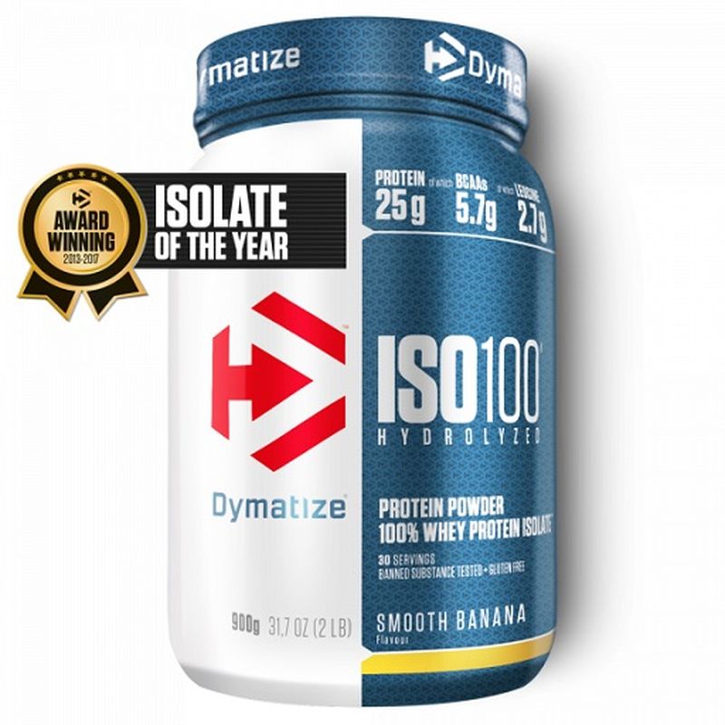 Dymatize Iso 100 Hydrolyzed Whey 900g