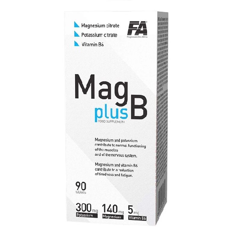 FA Nutrition Mag plus B 90 tablets.