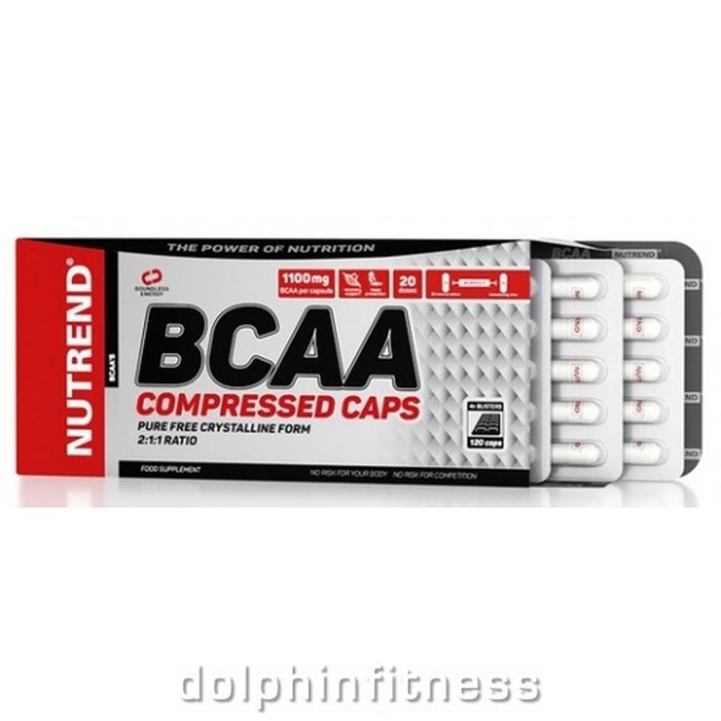 Nutrend BCAA Compressed capsules - 120 caps