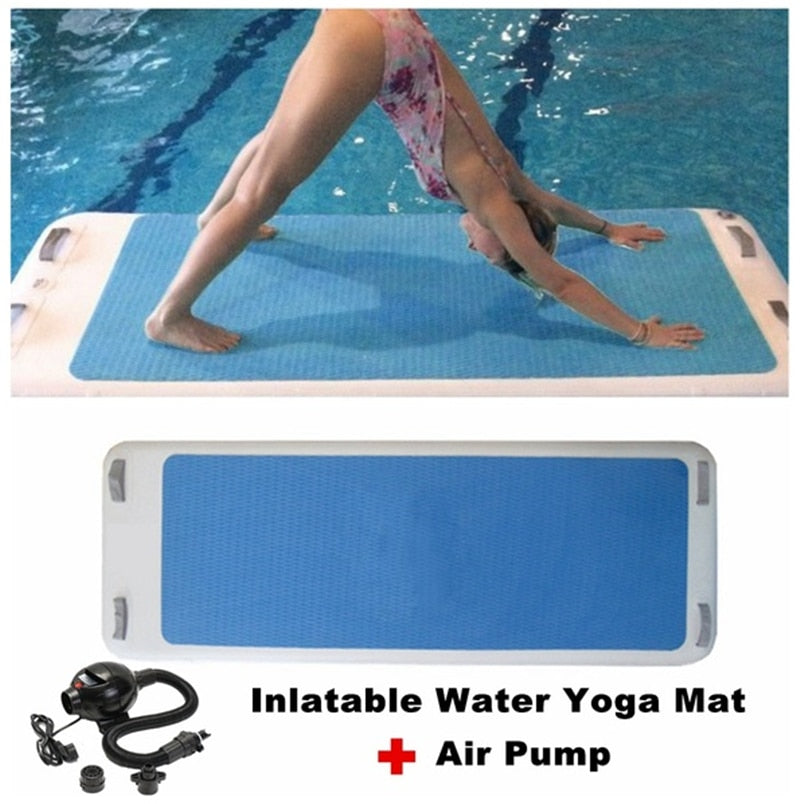 Inflatable Floating Water Yoga Mat