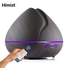 Load image into Gallery viewer, Remote Control LED Air Aroma Humidifier 500ml
