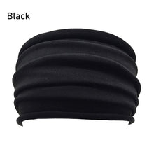 Load image into Gallery viewer, 13 Colors Nonslip Elastic Folds Yoga Hairband
