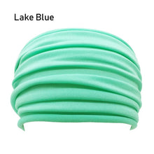 Cargar imagen en el visor de la galería, 13 Colors Nonslip Elastic Folds Yoga Hairband
