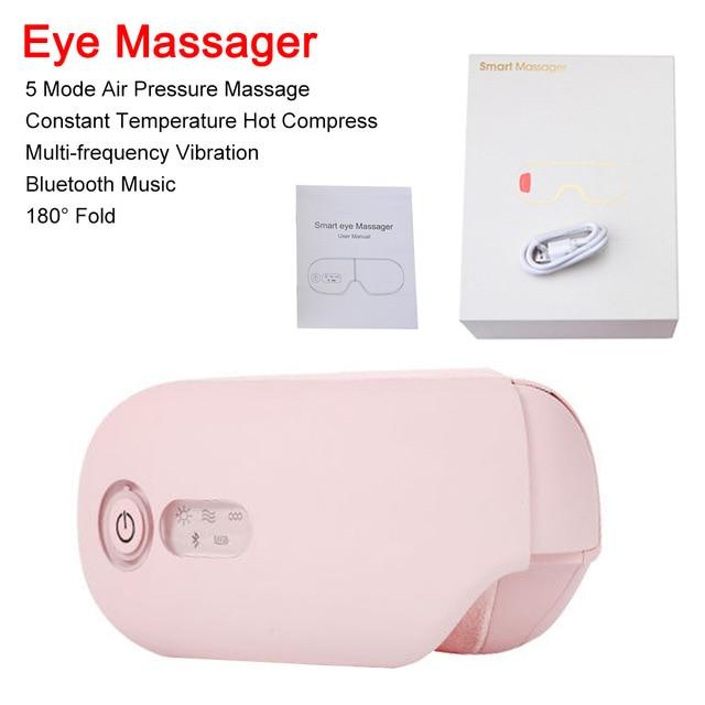 Bluetooth Smart Vibration Eye Massager