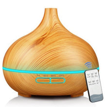 Load image into Gallery viewer, Wood Essential Oil Diffuser 550ml
