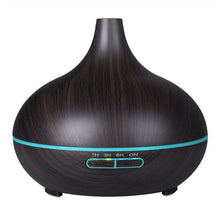 Load image into Gallery viewer, Wood Essential Oil Diffuser 550ml
