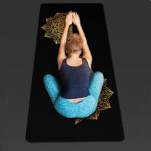Load image into Gallery viewer, High Quality Pu Natural Rubber Yoga Mat - 5mm
