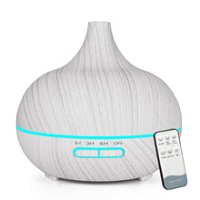 Load image into Gallery viewer, Wood Essential Oil Diffuser 550ml
