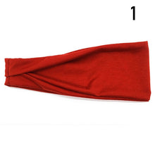 Cargar imagen en el visor de la galería, 13 Colors Nonslip Elastic Folds Yoga Hairband
