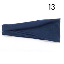 Cargar imagen en el visor de la galería, 13 Colors Nonslip Elastic Folds Yoga Hairband
