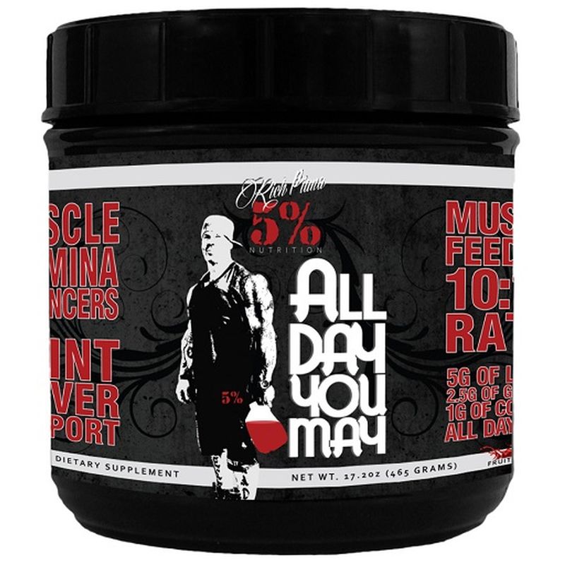 Rich Piana 5% Nutrition AllDayYouMay 465g