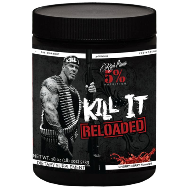 Rich Piana 5% Nutrition Kill it RELOADED Booster 513g