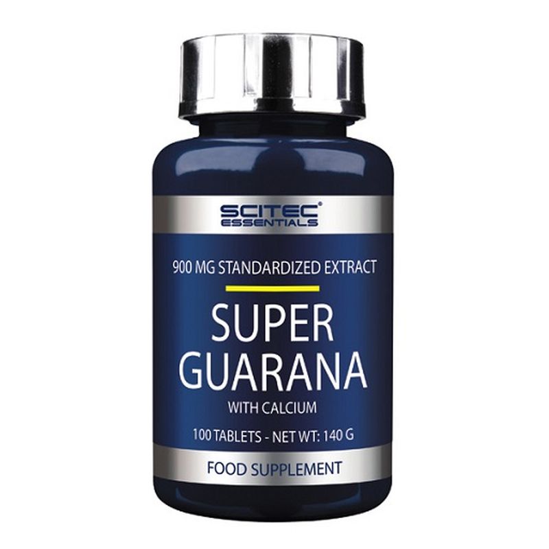 Scitec Super Guarana 100 tabs.