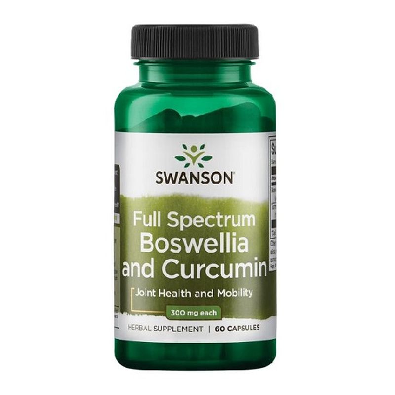 Swanson & boswellia, curcumin 60 caps.