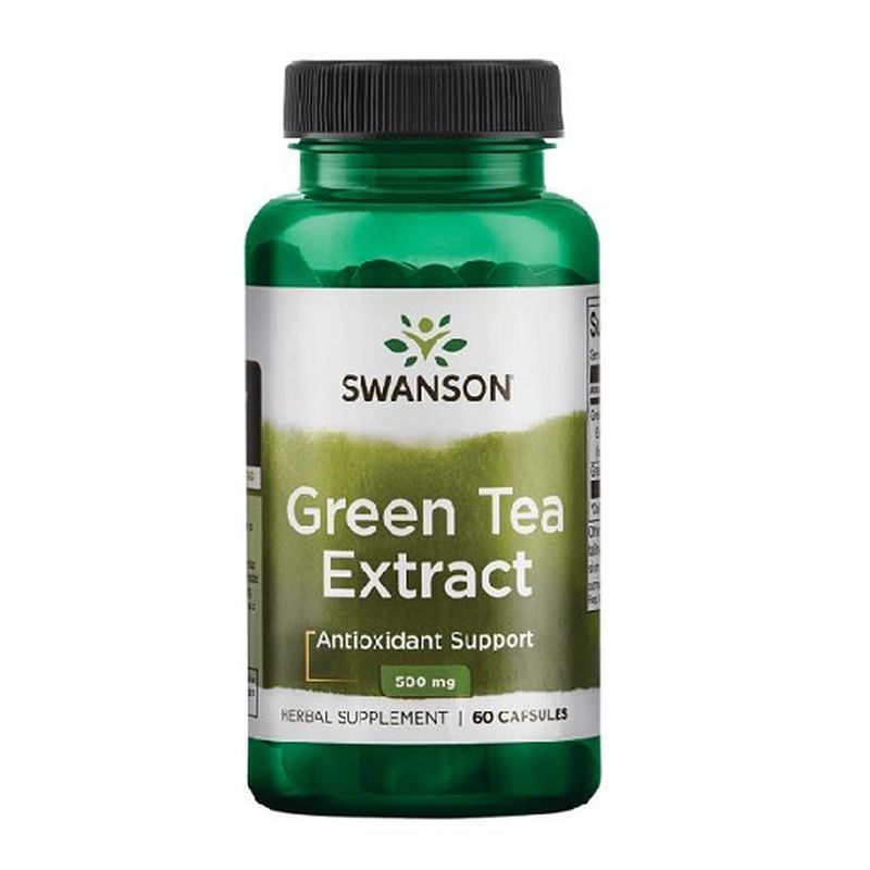 Swanson Green Tea Extract 500mg (60 caps)