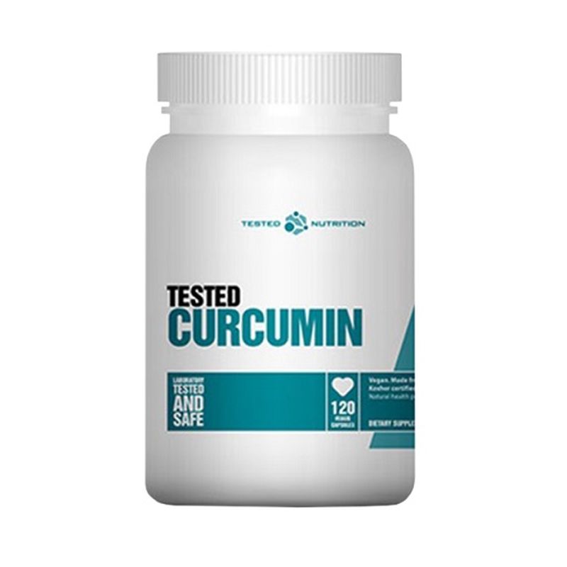 Tested curcumin + 120 capsules