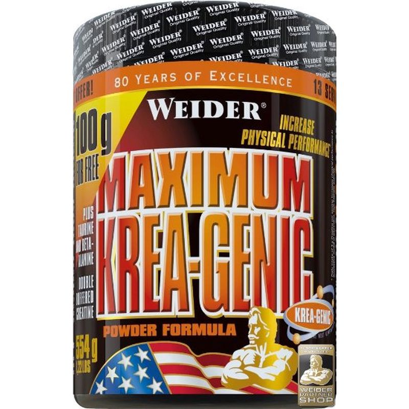 Weider Krea-Genic 554g, tin