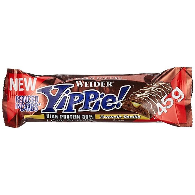 Weider Yippie bars 12x45g