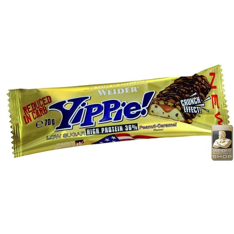 Weider Yippie bars 12x70g